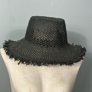 Target Black Summer Hat 3” brim